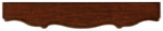 Home Accent - 72" Hall Console - Dark Brown