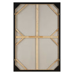 Western Hemisphere - Hand Painted Canvas - Black / Brown / Gray / Orange