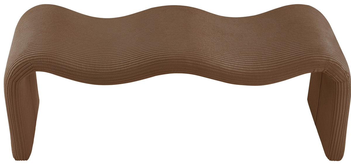 Willow - Corduroy Bench - Saddle