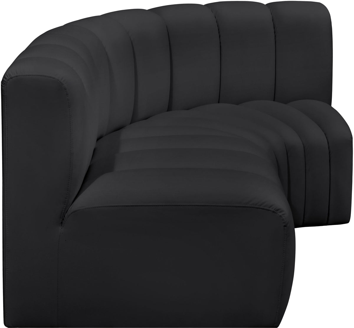 Arc - Faux Leather 3 Piece Sofa
