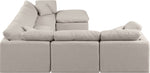 Indulge - Linen 7 Piece Modular Sectional