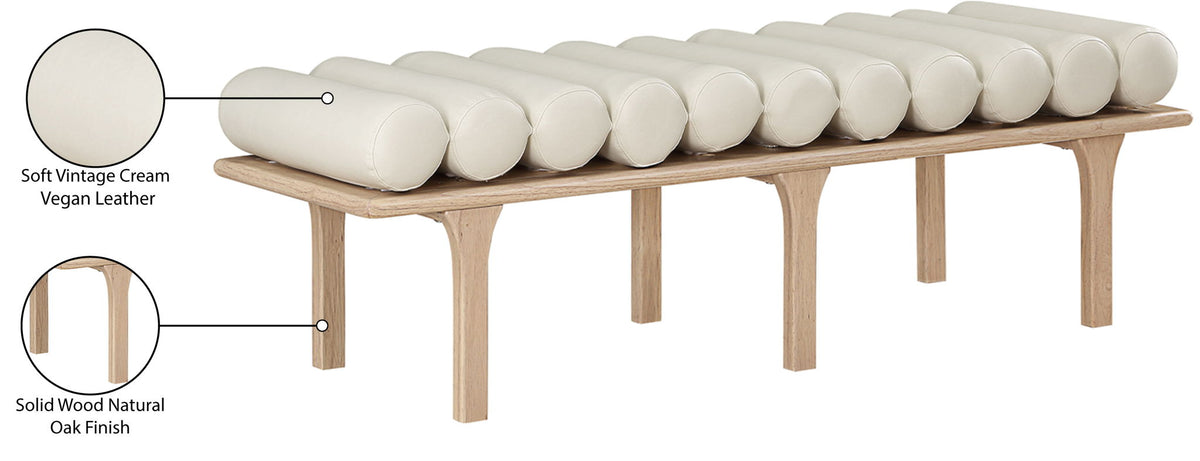 Landon - Bench With Natural Base