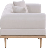 Laguna - 2 Piece Resilient Water Resistant Fabric 71" Upholstered Outdoor Patio Modular Loveseat