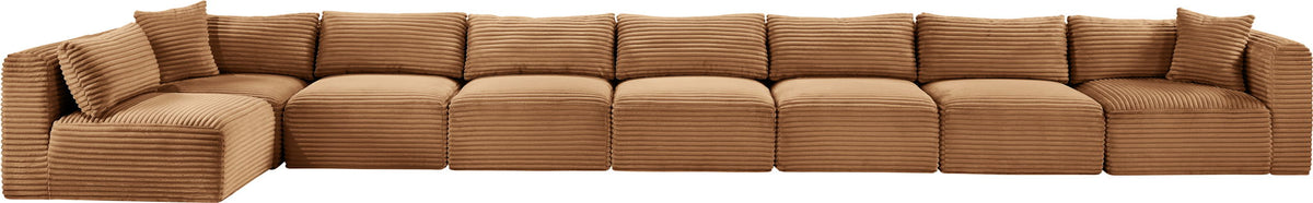 Shaggy - Fabric 8 Piece Modular Sectional