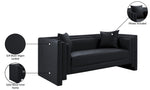 Everett - Vegan Leather Upholstered Loveseat