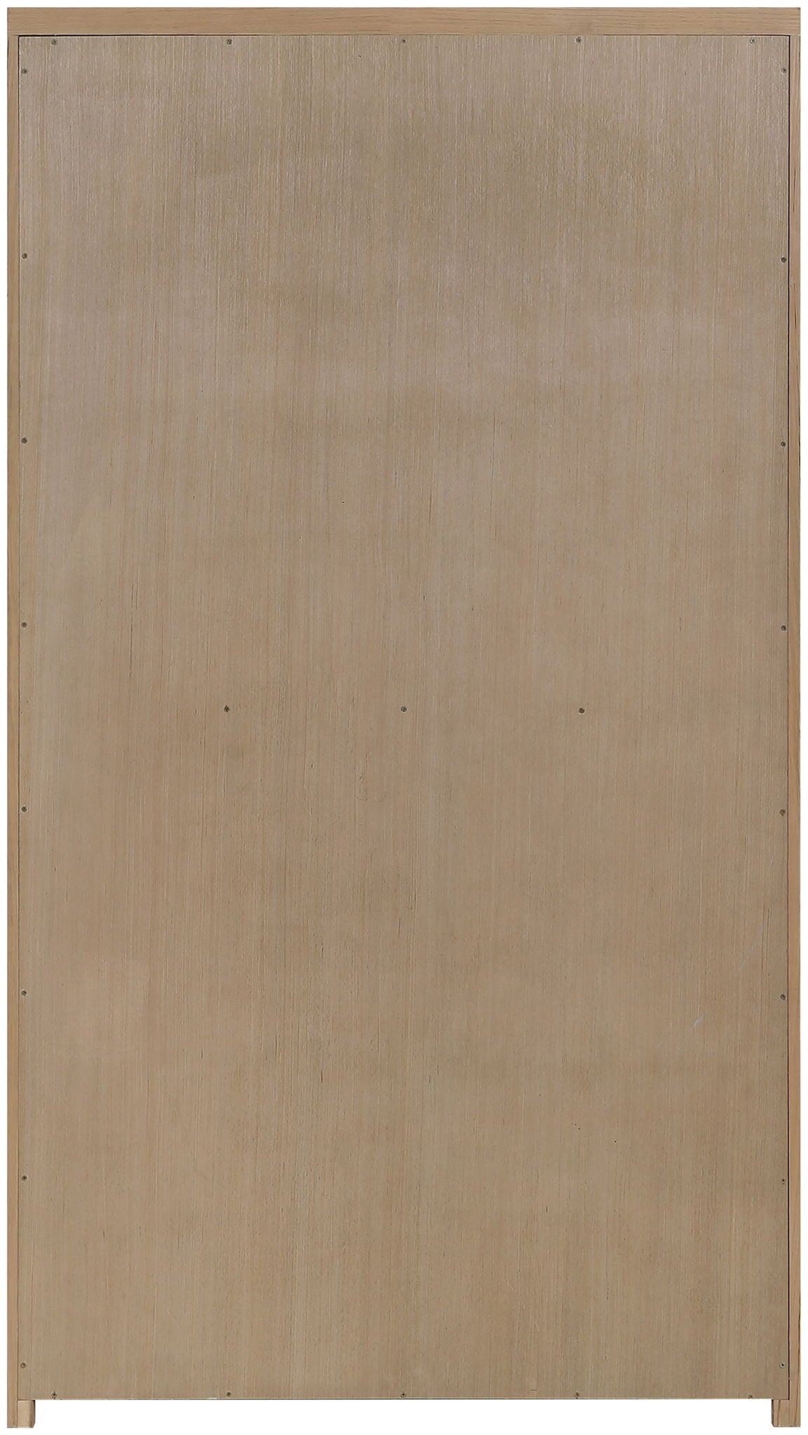 Vana - Solid Wood, Oak Veneer And Stainless Steel Storage Cabinet