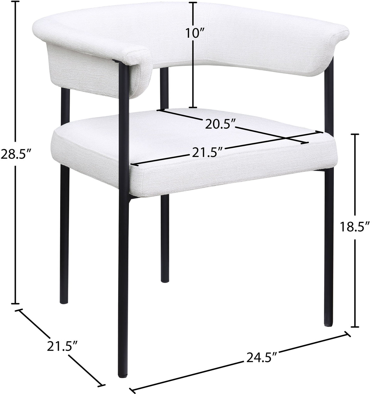 Malin - Linen Dining Chair (Set of 2)
