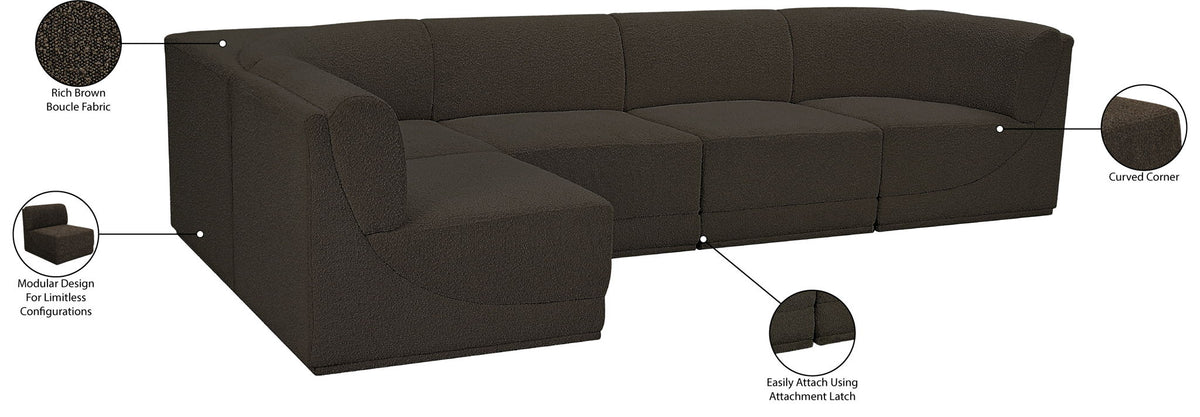 Ollie - 5 Piece Modular Sectional