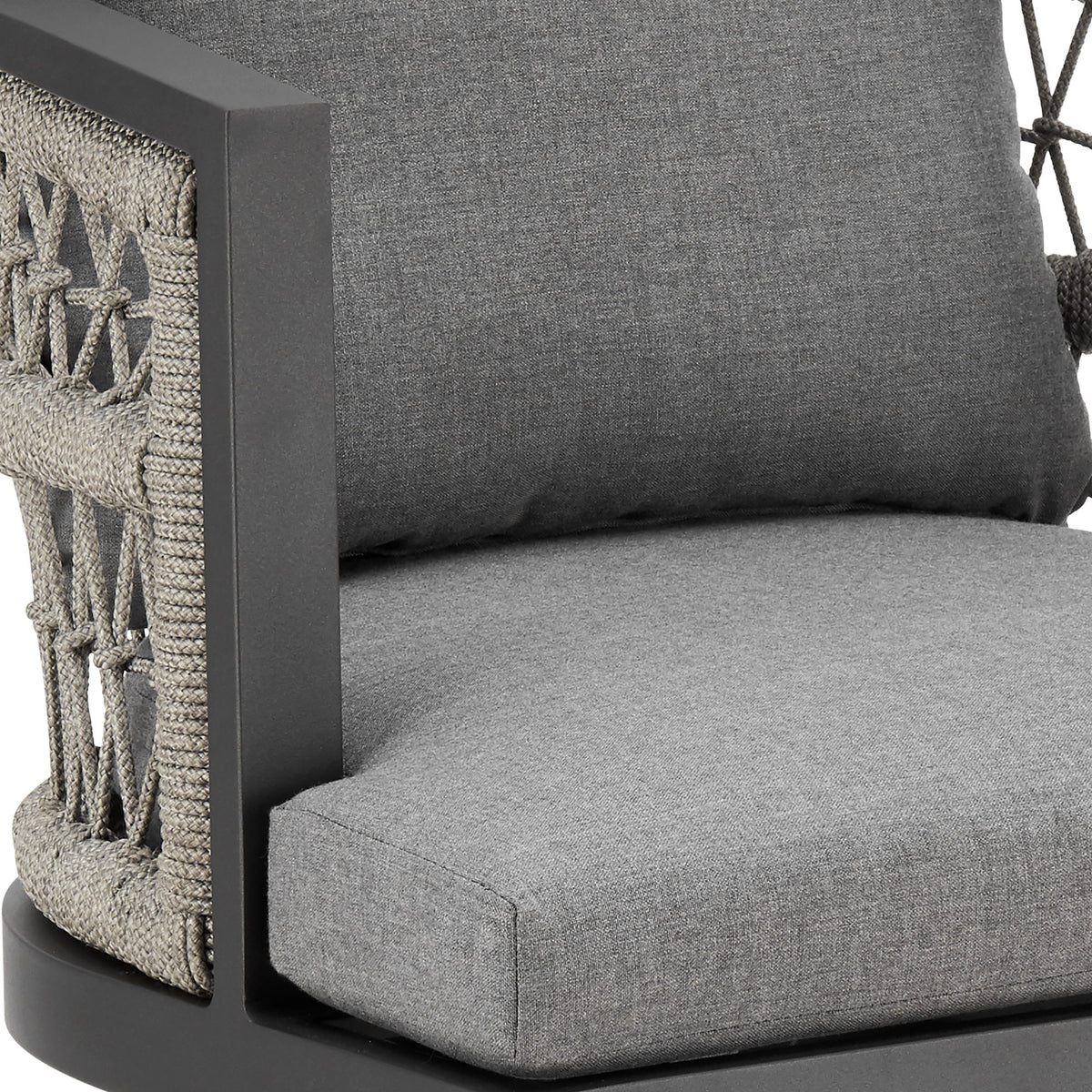 Zella - Outdoor Patio Swivel Counter Stool Set