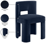 Zuno - Velvet Performance Fabric Upholstered Dining Chair (Set of 2)