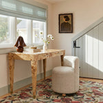 Hakuna - Performance Boucle Desk Chair - Cream
