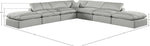 Comfy - 7 Piece Linen Modular Corner Sectional