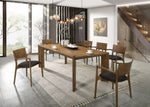 Edelman - Mid-Century Modern Walnut Dining Table by VIG Furniture - View 2