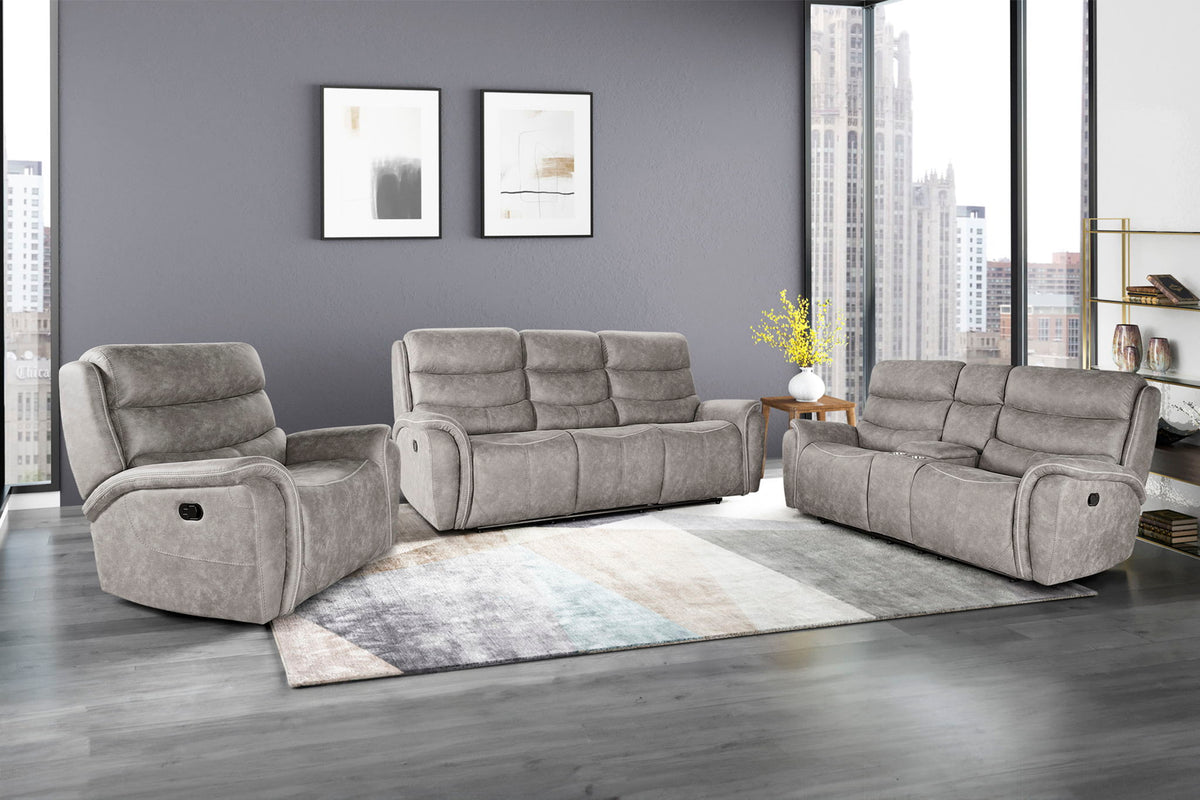 Kamari - Power Lift Recliner With Heat & Massage - Gray