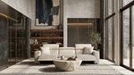 Dalton - Modern Italian Light Grey Leather 4-Seat Sofa + 2 Recliners by VIG Furniture - View 12