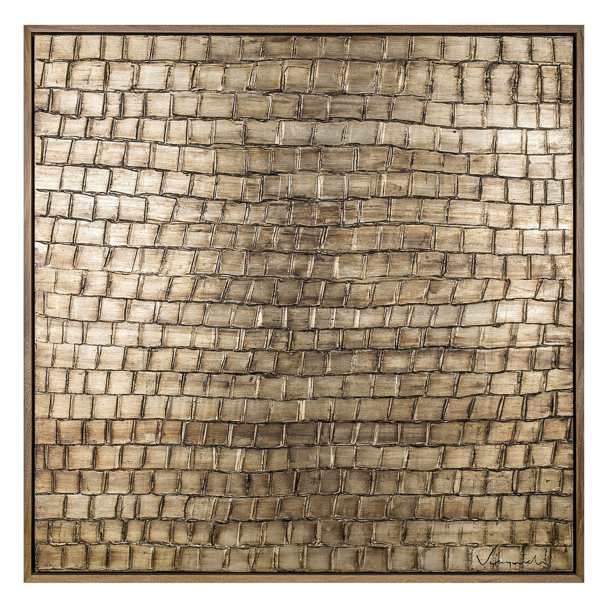 Jenk - Modern 59" x 59" Painting by VIG Furniture - View 1
