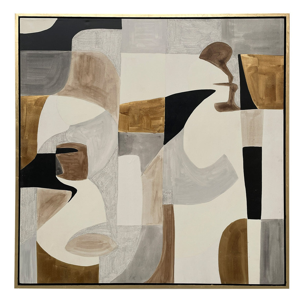 Ain - Modern 59" x 59" Painting by VIG Furniture - View 1
