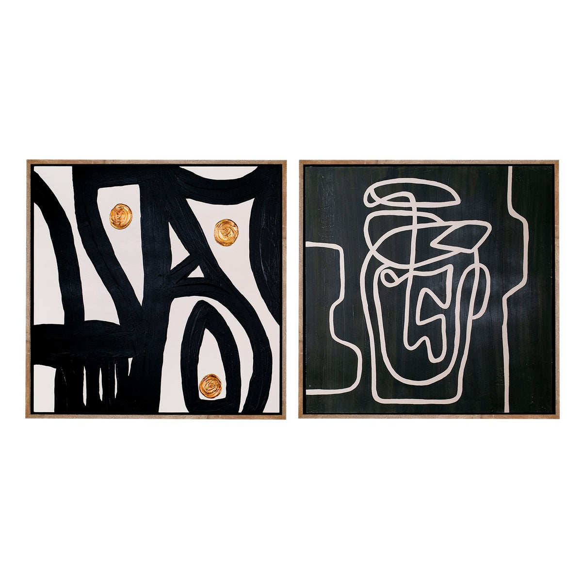 Burste - Modern Painting Set of 2 by VIG Furniture - View 1