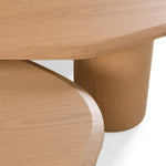 Seymour - Modern White Oak Coffee Table Set by VIG Furniture - View 6