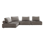 Nolden - Modern Grey Fabric Modular 4-Piece Sectional Sofa by VIG Furniture - View 1