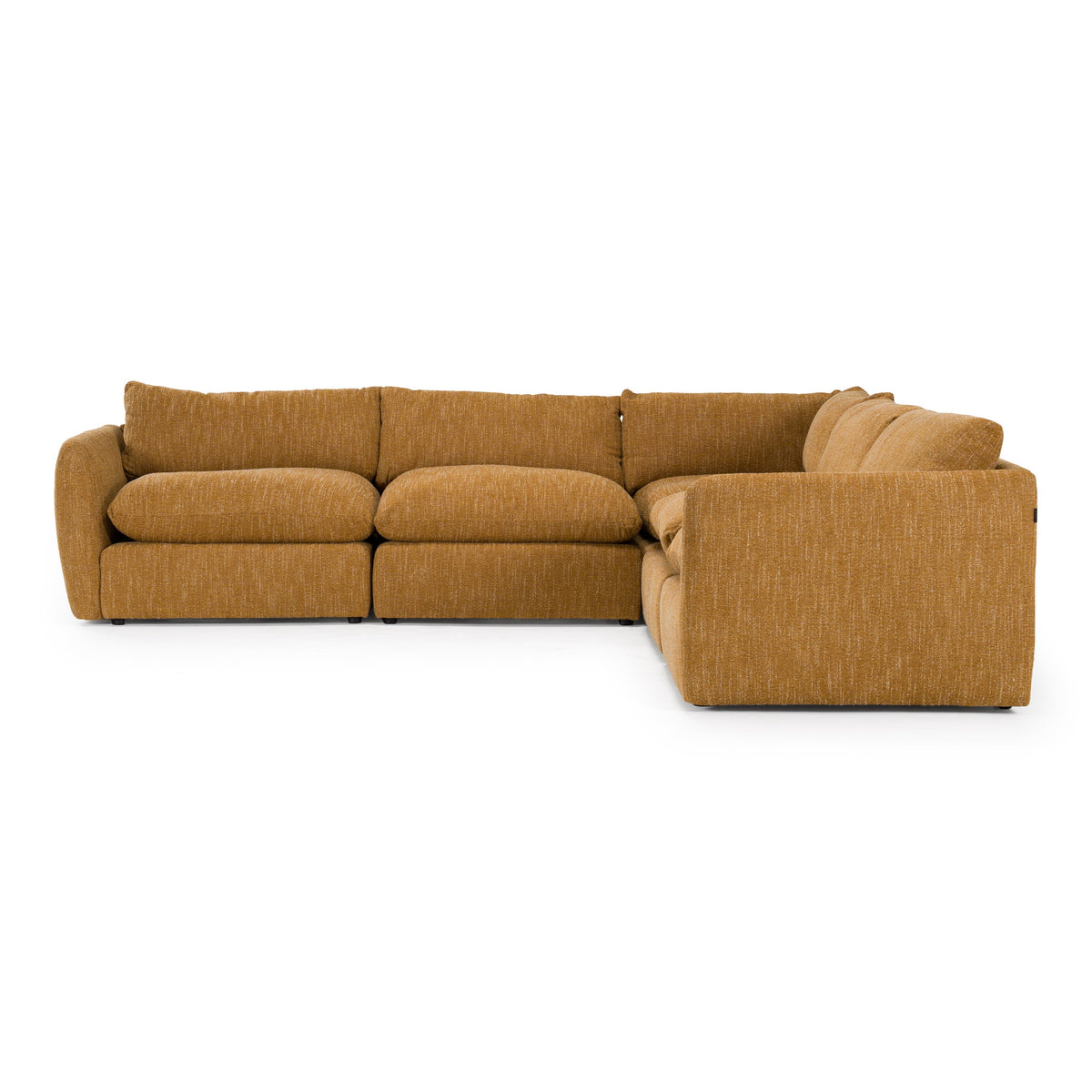 Kinsey - Modern Mustard Fabric Modular Sectional Sofa by VIG Furniture - View 2