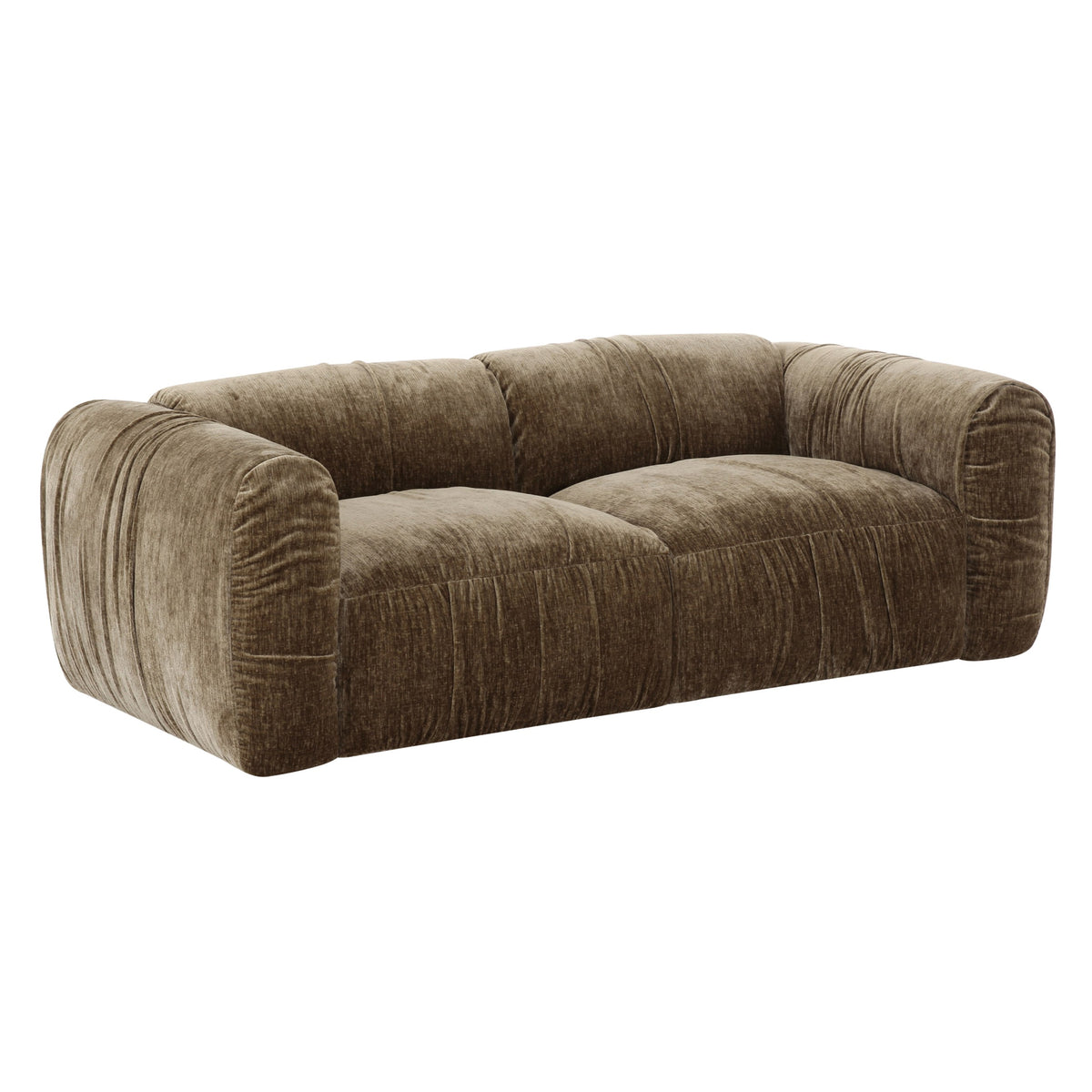 Siegal - Modern Olive Green Fabric Loveseat Sofa by VIG Furniture - View 2