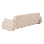 Odette - Modern Beige Fabric + White Burl Sofa by VIG Furniture - View 2
