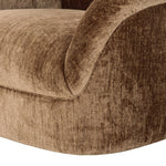Sheth - Modern Brown Fabric Curved Sectional Sofa by VIG Furniture - View 4