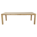 Evora - Outdoor Eucalyptus Rectangular Dining Table by VIG Furniture - View 3