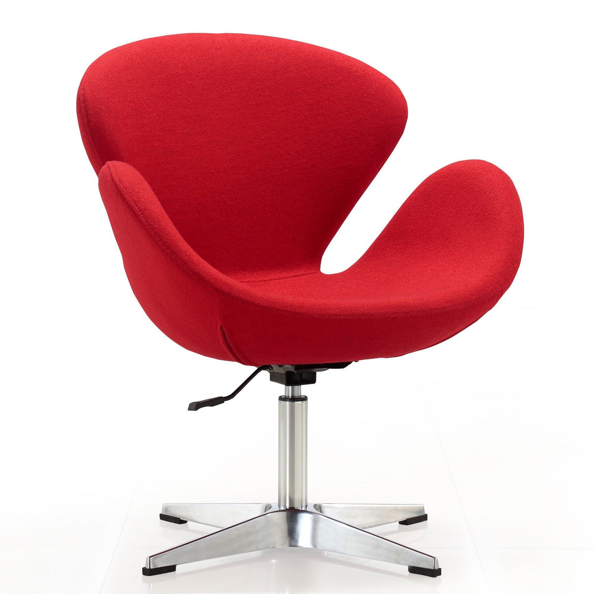 Manhattan Raspberry - Swivel Lounge Chair