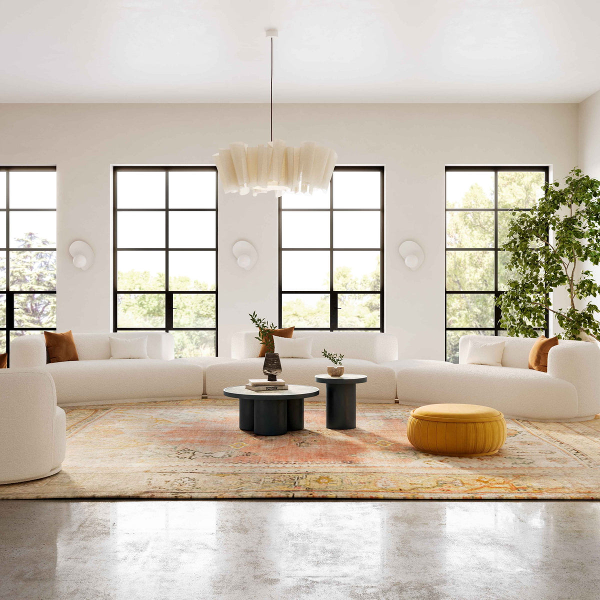 Fickle - Boucle Modular Sectional