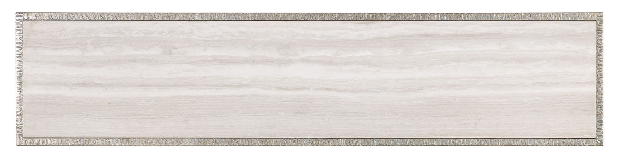 Melange - Sabre Console Table - Silver