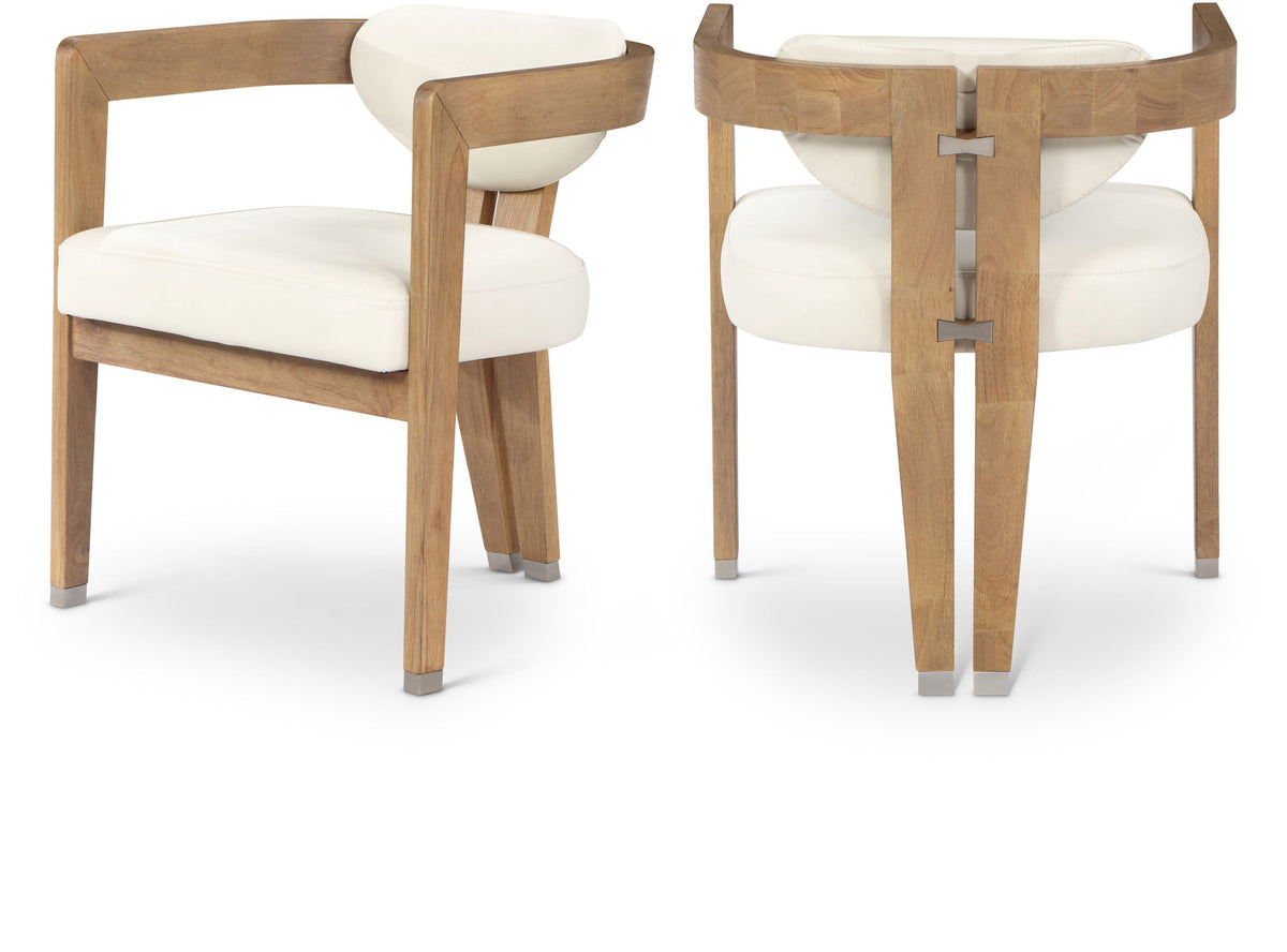 Carlyle - Dining Chair With Natural Frame