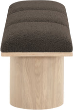 Pavilion - 3 Piece Modular Bench With Natural Base