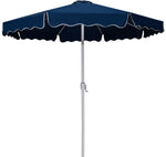 Amalfi - Aluminum Patio Umbrella - White Base / White Pole
