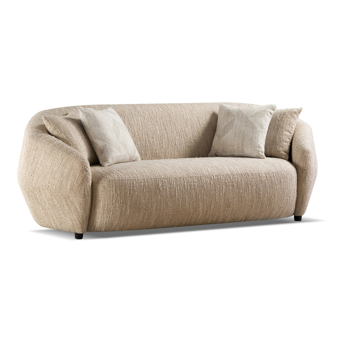 Belinda - Modern Beige Fabric 3-Seat Sofa by VIG Furniture - View 2