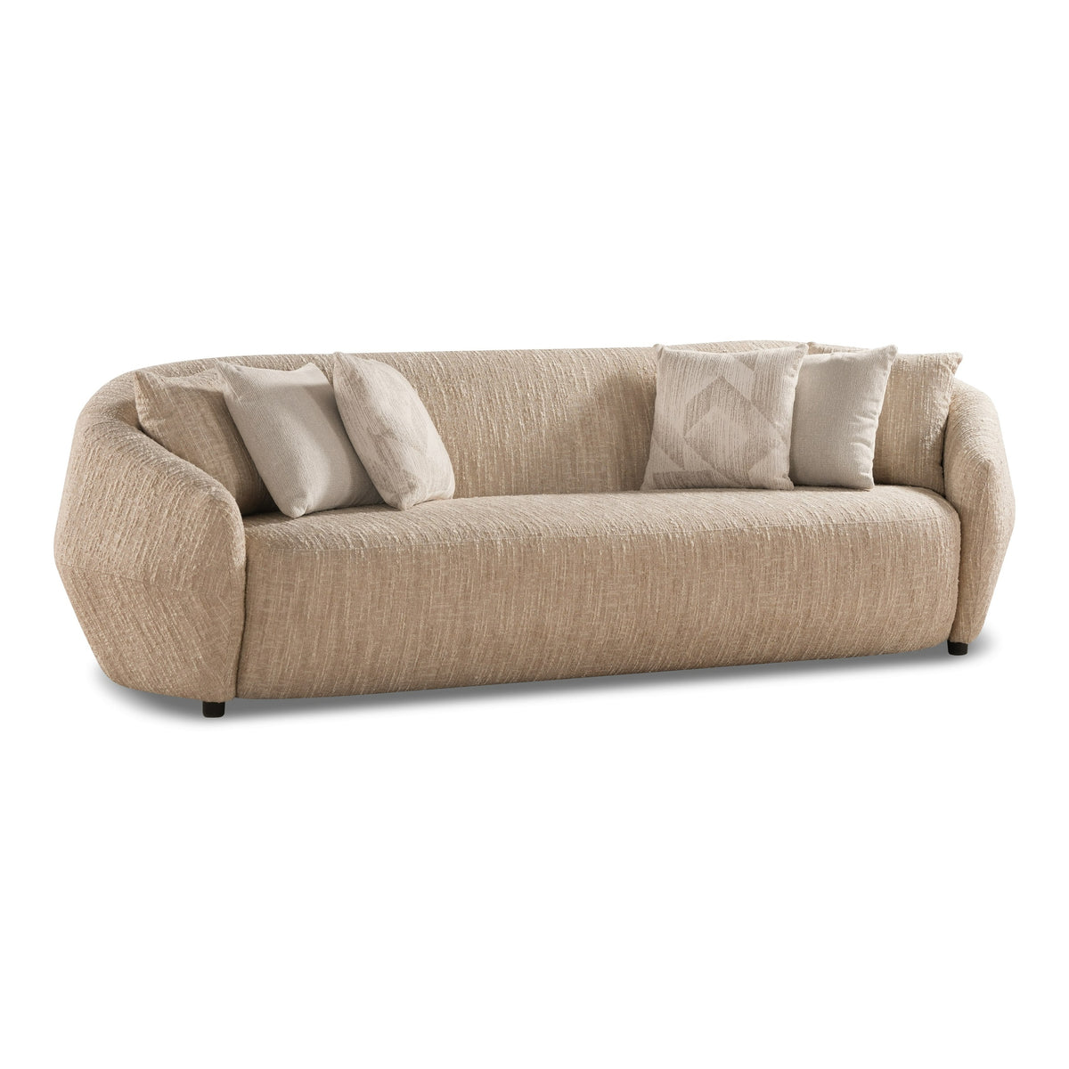 Belinda - Modern Beige Fabric 4-Seat Sofa by VIG Furniture - View 2