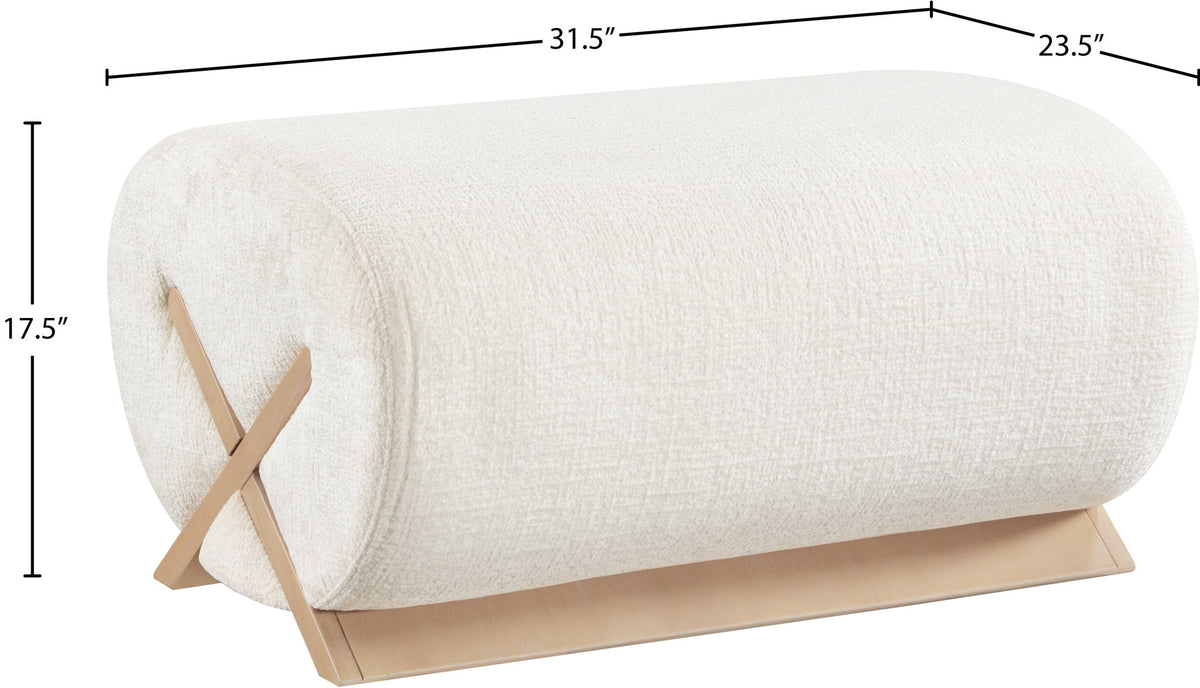 Akira - Fabric Ottoman