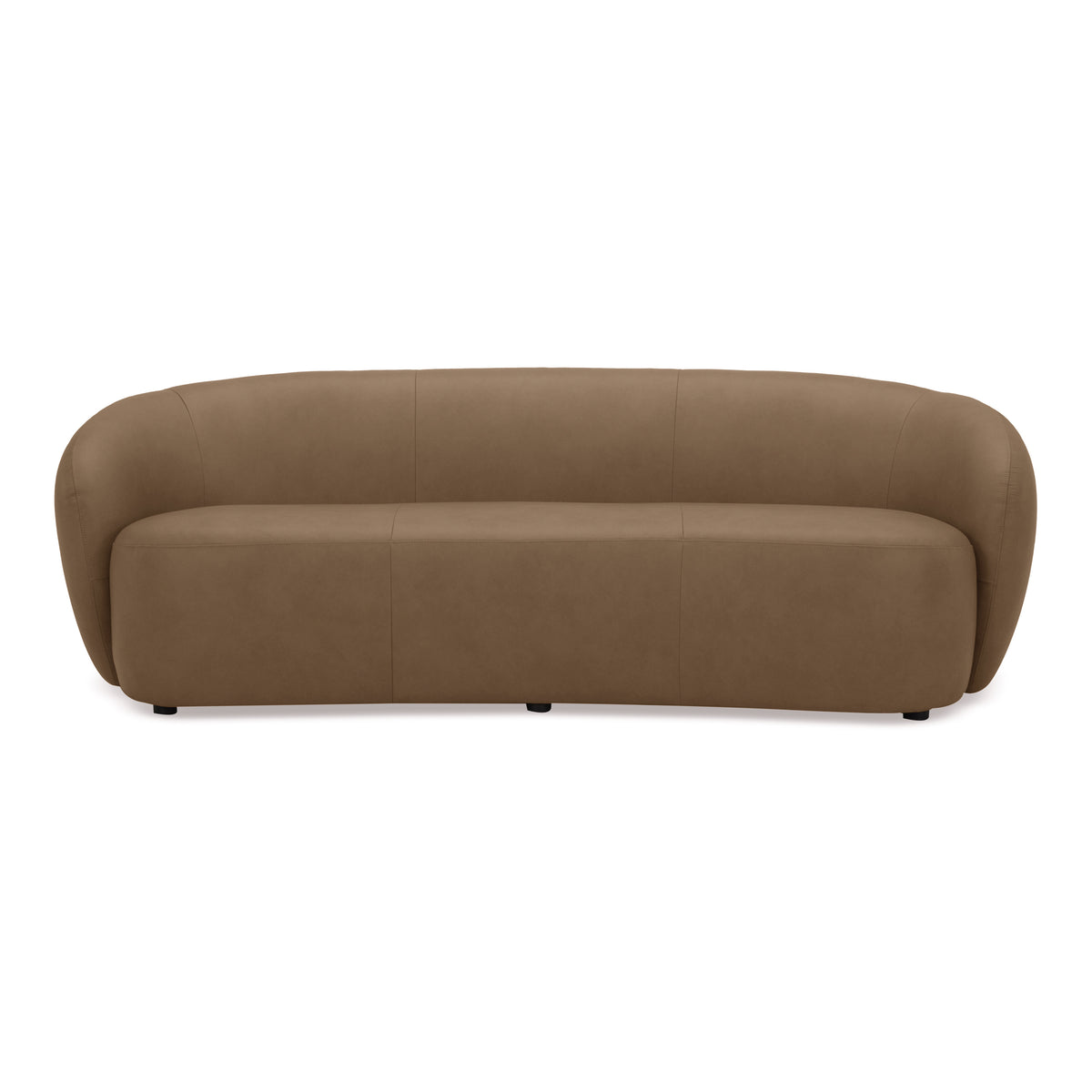 Omaha - Modern Tan Leather Sofa by VIG Furniture - View 1