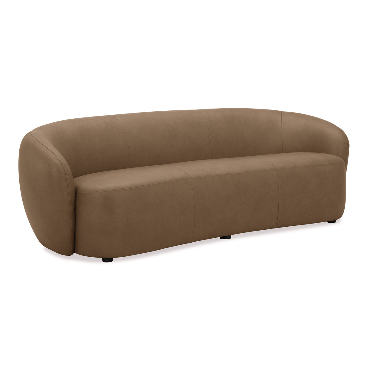 Omaha - Modern Tan Leather Sofa by VIG Furniture - View 2