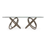 Mason Modern Glass + Grey Ash Dining Table by VIG Furniture - View 1