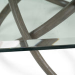 Mason Modern Glass + Grey Ash Dining Table by VIG Furniture - View 5