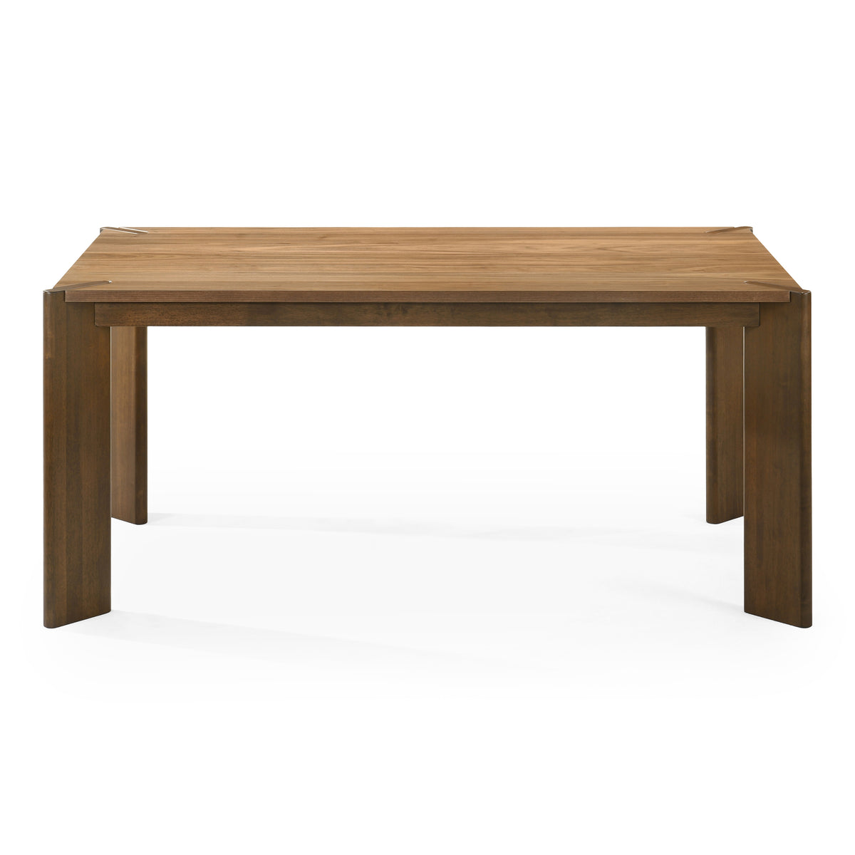 Edelman - Mid-Century Modern Walnut 63" Dining Table by VIG Furniture - View 3