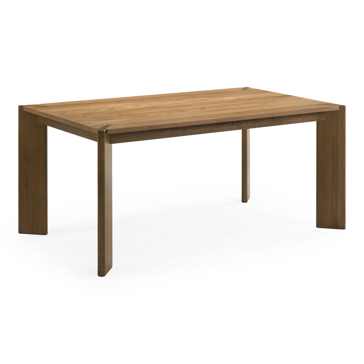 Edelman - Mid-Century Modern Walnut 63" Dining Table by VIG Furniture - View 4