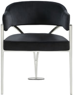 Madelyn - Dining Chair (Set of 2) - Brushed Chrome