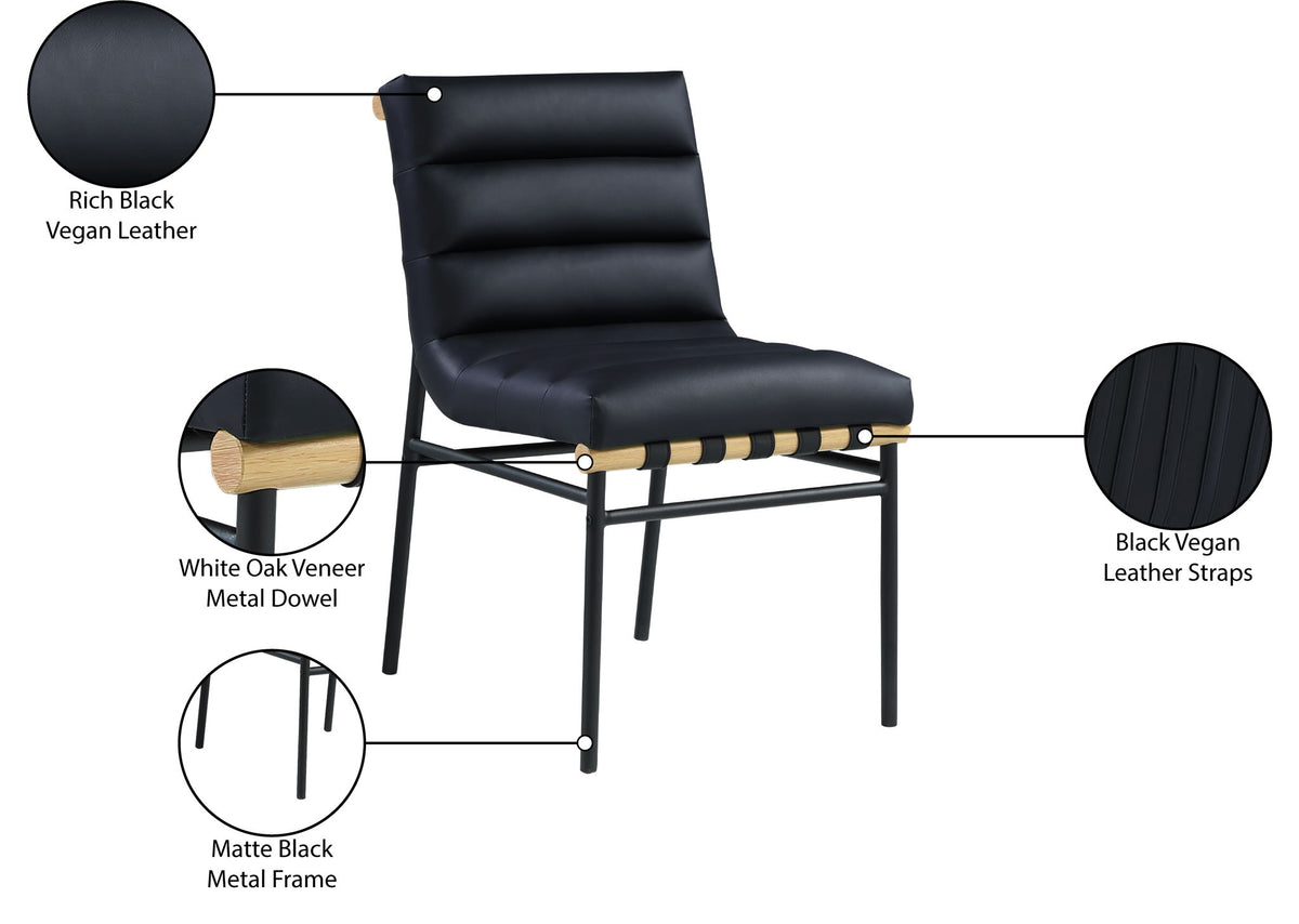 Burke - Dining Chair (Set of 2) - Black