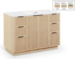 Willard - Engineered Stone And Solid Wood Bathroom Vanity