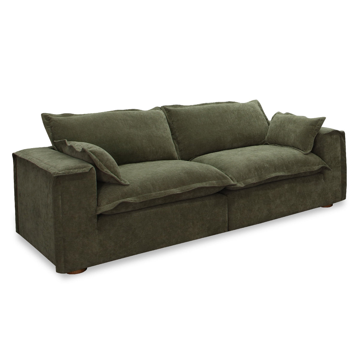 Durbin - Modern Green Fabric Sofa by VIG Furniture - View 2