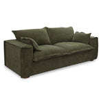 Durbin - Modern Green Fabric Loveseat by VIG Furniture - View 2
