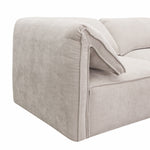 Gene - Modern Light Grey Fabric Modular Sectional Sofa-4-Piece Sectional by VIG Furniture - View 4